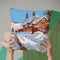 First Fall Throw Pillow By John Haskins - by all about vibe