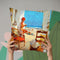 From The Villa Noirmoutier Throw Pillow By John Haskins - by all about vibe