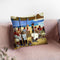 Lunch On The Beach Throw Pillow By John Haskins - by all about vibe