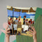 Lunch On The Beach Throw Pillow By John Haskins - by all about vibe