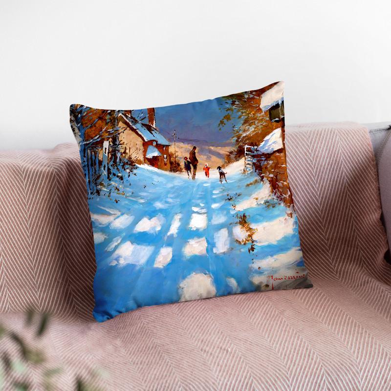 New Boots Throw Pillow By John Haskins - by all about vibe