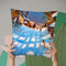 New Boots Throw Pillow By John Haskins - by all about vibe