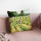 Strawberry Pickers Throw Pillow By John Haskins - by all about vibe