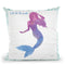 Mermaid Friends Iii Lets Be Throw Pillow By Jenaya Jackson