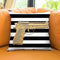 Armed In Gold Throw Pillow by Jodi Pedri