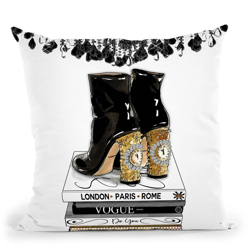 Your Time Throw Pillow by Jodi Pedri