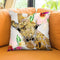 April Throw Pillow by Jodi Pedri