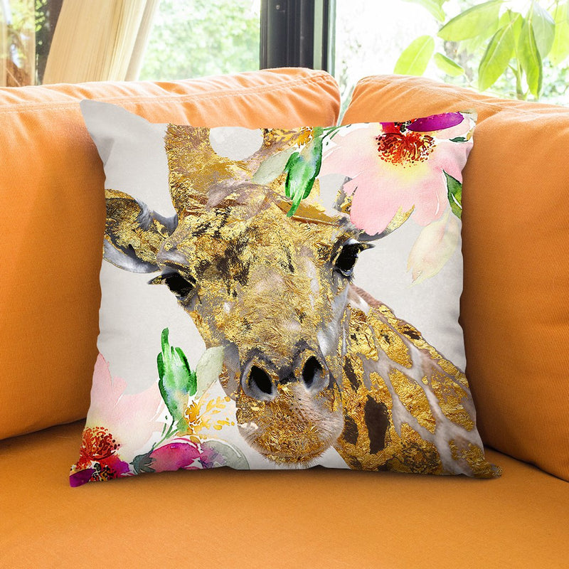 April Throw Pillow by Jodi Pedri