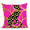 Couture Cat Throw Pillow by Jodi Pedri
