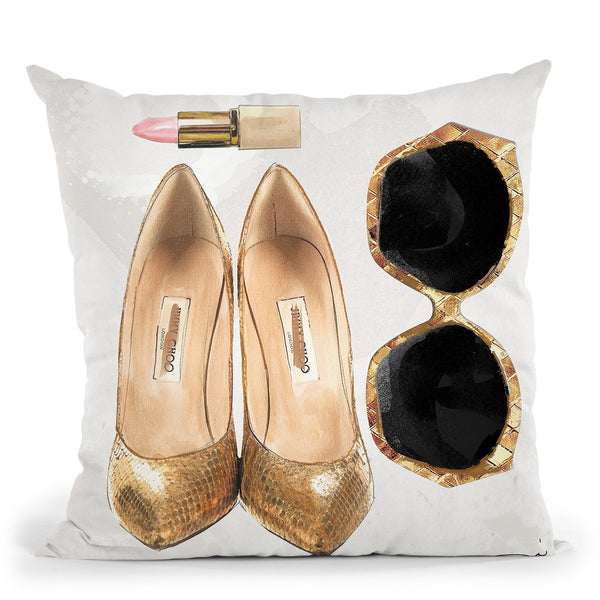 Pretty Things Throw Pillow by Jodi Pedri
