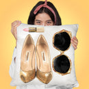 Pretty Things Throw Pillow by Jodi Pedri