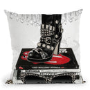 Rock And Roll Couture Throw Pillow by Jodi Pedri