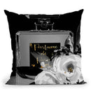 Smell The Couture Throw Pillow by Jodi Pedri