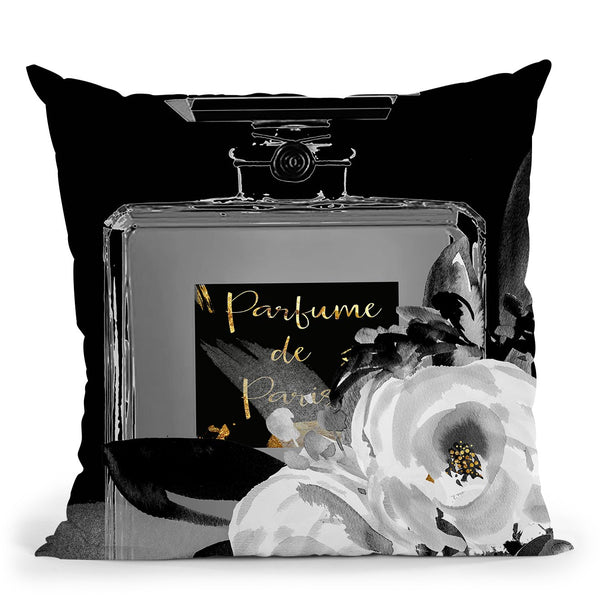 Smell The Couture Throw Pillow by Jodi Pedri