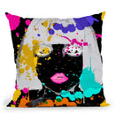 Why So Negative Throw Pillow by Jodi Pedri
