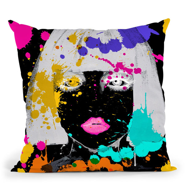Why So Negative Throw Pillow by Jodi Pedri