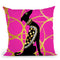 Couture Dog Throw Pillow by Jodi Pedri