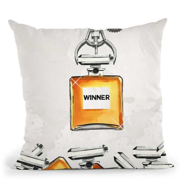 Winner Throw Pillow by Jodi Pedri