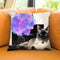 Siamese Catopping Bags Throw Pillow by Jodi Pedri