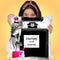 Couture Perfume Throw Pillow by Jodi Pedri