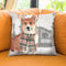 At The Gates Corgi Throw Pillow by Jodi Pedri