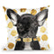Blessed Frenchie Throw Pillow by Jodi Pedri