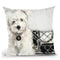 Coco Pup Throw Pillow by Jodi Pedri