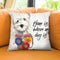 Home Is Where My Dogs Is/ Home Throw Pillow by Jodi Pedri