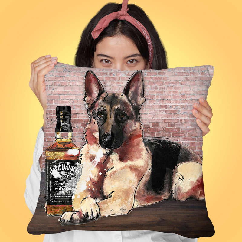 Jack Andepherd Throw Pillow by Jodi Pedri