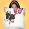 Naughtyepherd Throw Pillow by Jodi Pedri