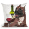 Wine A Pit Throw Pillow by Jodi Pedri