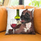 Wine A Pit Throw Pillow by Jodi Pedri