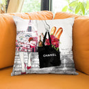 Dinner For TwoÊ Throw Pillow by Jodi Pedri