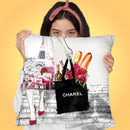 Dinner For TwoÊ Throw Pillow by Jodi Pedri