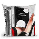 Fashion Icons 2 Throw Pillow by Jodi Pedri
