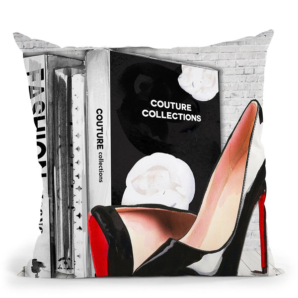 Fashion Icons 2 Throw Pillow by Jodi Pedri