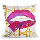 Pucker UpÊ Throw Pillow by Jodi Pedri