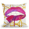 Pucker UpÊ Throw Pillow by Jodi Pedri