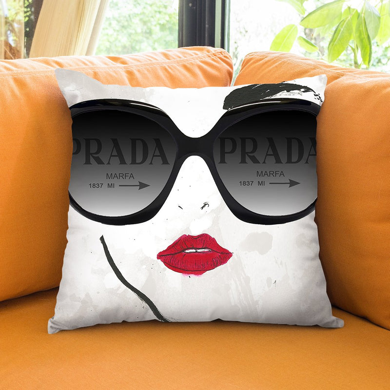 Shades Of PradaÊ Throw Pillow by Jodi Pedri