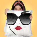 Shades Of PradaÊ Throw Pillow by Jodi Pedri
