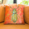 Beetle Throw Pillow by Jodi Pedri
