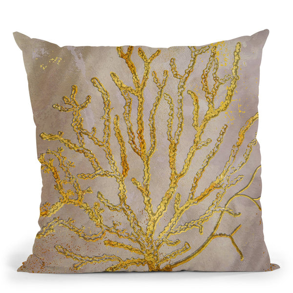 Coral Ii Throw Pillow by Jodi Pedri