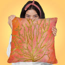 Coral Throw Pillow by Jodi Pedri
