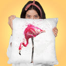 Flamingo Ii Throw Pillow by Jodi Pedri