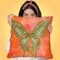 Gold Butterfly Throw Pillow by Jodi Pedri