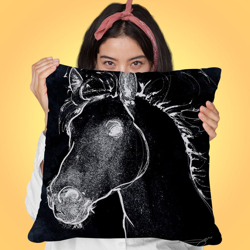 Hercules Throw Pillow by Jodi Pedri