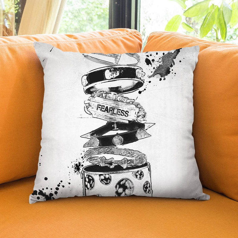 Fearless Throw Pillow by Jodi Pedri