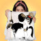 Lunch In Paris Throw Pillow by Jodi Pedri