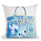 Feeling Blue Throw Pillow by Jodi Pedri