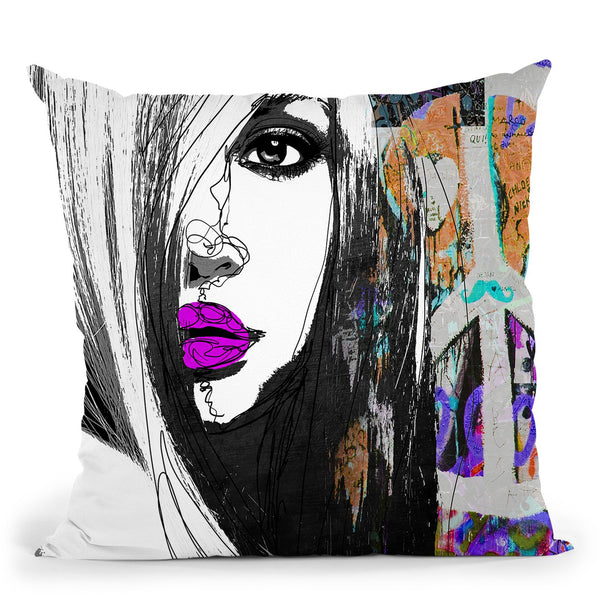 Peace Throw Pillow by Jodi Pedri
